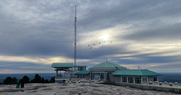 Stone Mountain, on the top1