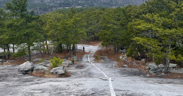 Stone Mountain 하산