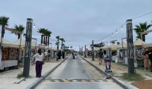 제주도 새벽 도착 함덕 노점상