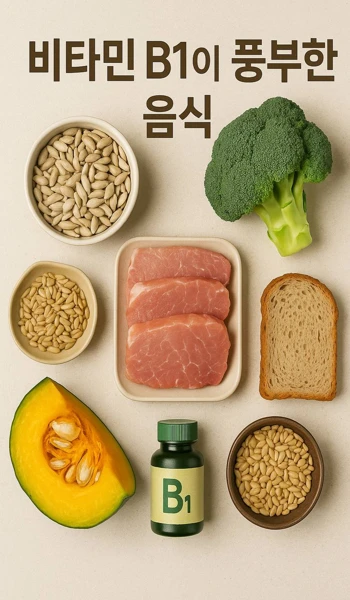 비타민B1 풍부한 음식