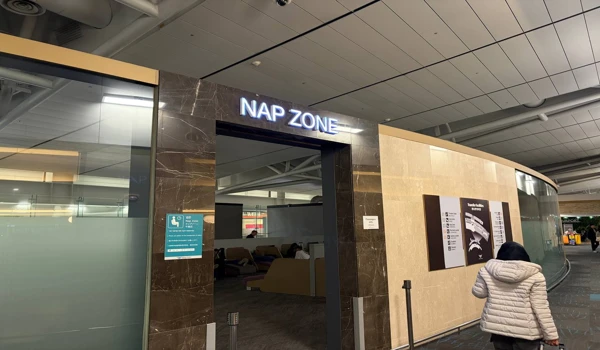 인천공항 nap zone 내부
