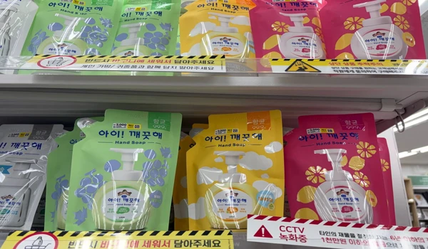 다이소 애플페이 결제 후기 2025년 12월, 지갑 없이도 완벽했던 경험 5 다이소에서 구매한 손세정제 아이깨끗해