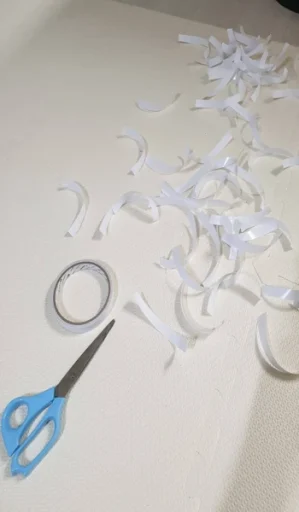 가성비 사진 액자 만들기 양면 테이프